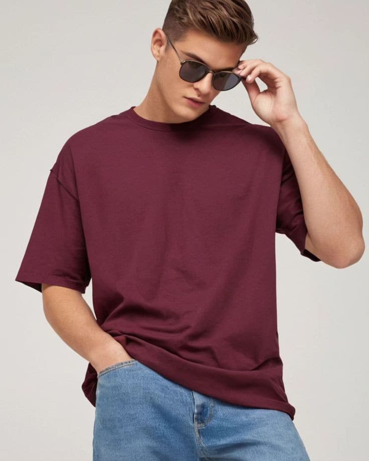 DROP SHOULDER T-SHIRT